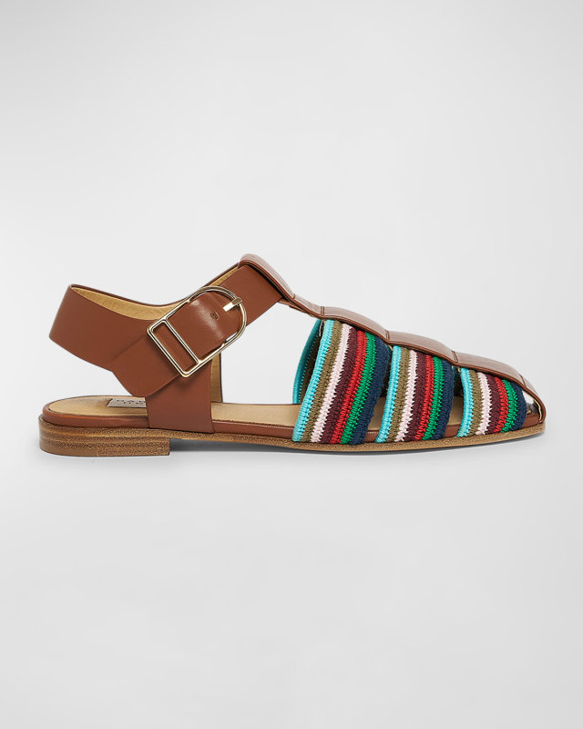 Calla Colorblock Fisherman Sandals